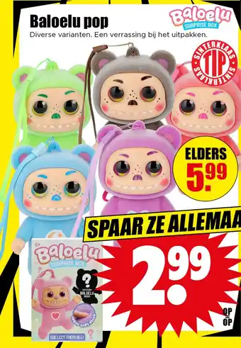 Dirk Baloelu pop aanbieding