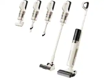 MediaMarkt Mova Wet And Dry K30 Mix Steelstofzuiger Met Kruimelzuiger Wit aanbieding