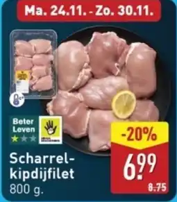 ALDI Scharrel Kipdijfilet aanbieding