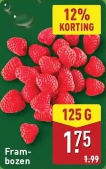 ALDI Frambozen aanbieding