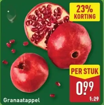 ALDI Granaatappel aanbieding