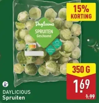 ALDI Daylicious Sspruiten aanbieding