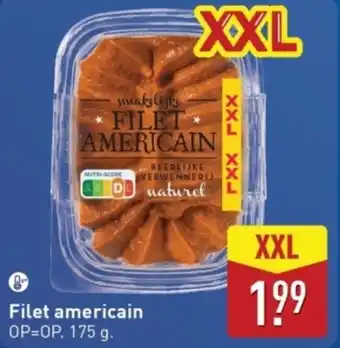 ALDI Filet Americain XXL aanbieding