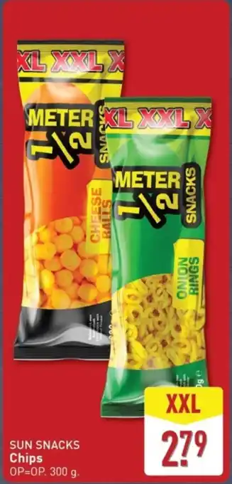 ALDI Sun Snack Chips XXL aanbieding