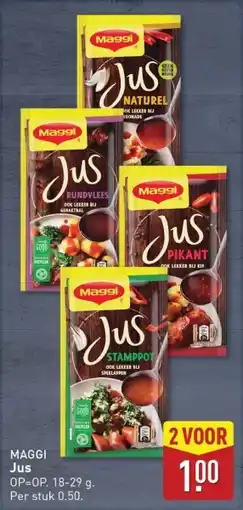 ALDI Maggi Jus aanbieding