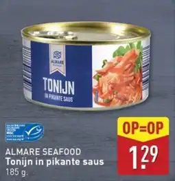ALDI Almare Seafood Tonijn in Pikante Saus aanbieding