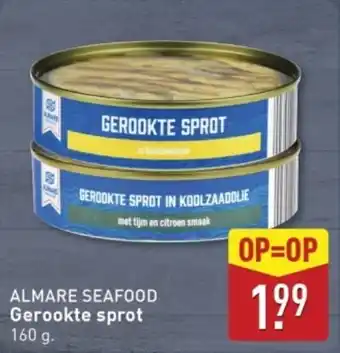 ALDI Almare Seafood Gerookte Sprot aanbieding