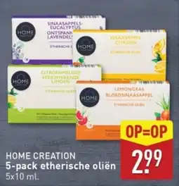 ALDI Home Creation Etherische Oliën aanbieding