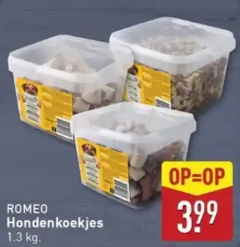 ALDI Romeo Hondenkoekjes aanbieding