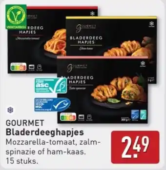 ALDI Gourmet Bladerdeeghapjes aanbieding