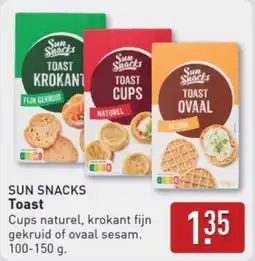 ALDI Sun Snacks Toast aanbieding