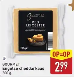 ALDI Gourmet Engelse Cheddarkaas aanbieding