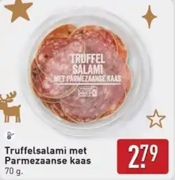 ALDI Truffelsalami met Parmezaanse Kaas aanbieding