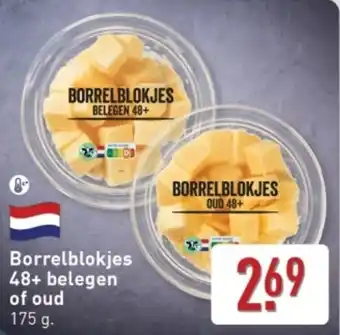 ALDI Borrelblokjes 48+ belegen of oud aanbieding