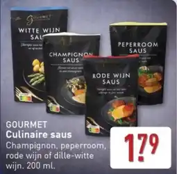 ALDI Gourmet Culinaire Saus aanbieding
