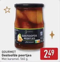 ALDI Gourmet Gestoofde Peertjes aanbieding