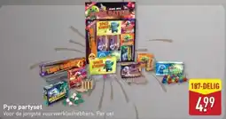 ALDI Pyro partyset aanbieding