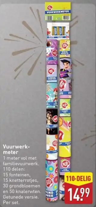 ALDI Vuurwerkmeter aanbieding