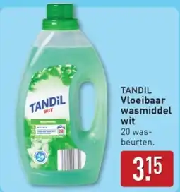 ALDI Tandil Vloeibaar Wasmiddel Wit aanbieding