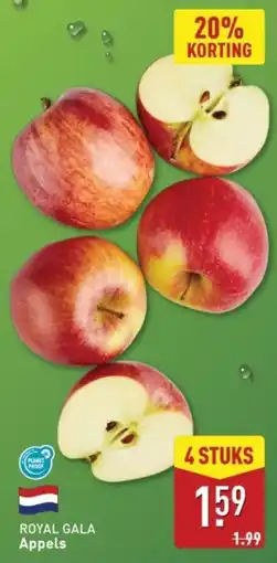 ALDI Royal Gala Appels aanbieding