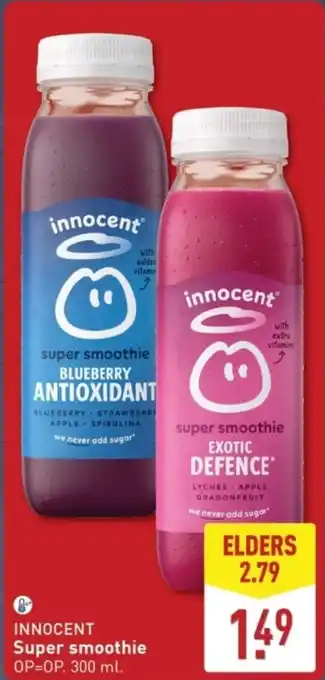 ALDI Innocent Super Smoothie aanbieding