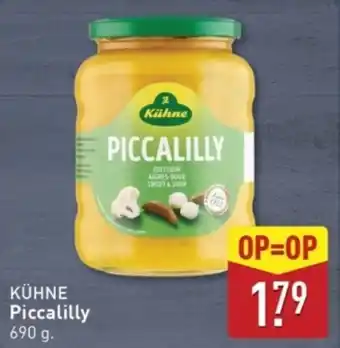 ALDI Kühne Piccalilly aanbieding