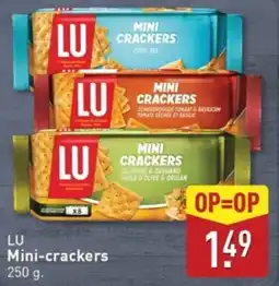 ALDI Lu Mini Crackers aanbieding