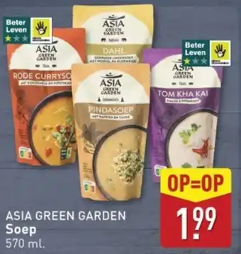 ALDI Asia green garden Soep aanbieding