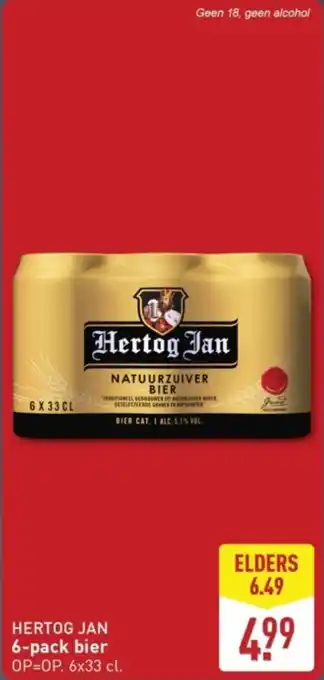 ALDI Hertog Jan Bier aanbieding