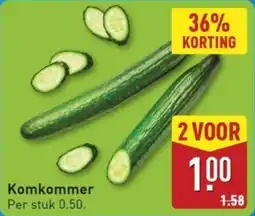ALDI Komkommer aanbieding