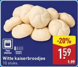 ALDI Witte Kaiserbroodjes aanbieding