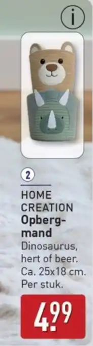 ALDI Home Creation Opbergmand aanbieding