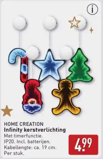 ALDI Home Creation Infinity kerstverlichting aanbieding