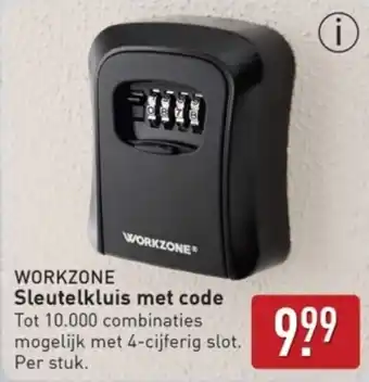 ALDI Workzone Sleutelkluis met Code aanbieding