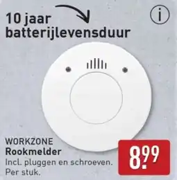 ALDI Workzone Rookmelder aanbieding