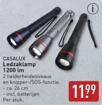 ALDI Casalux Ledzaklamp 1200 lm aanbieding