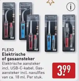 ALDI Flexo Elektrische of Gasaansteker aanbieding