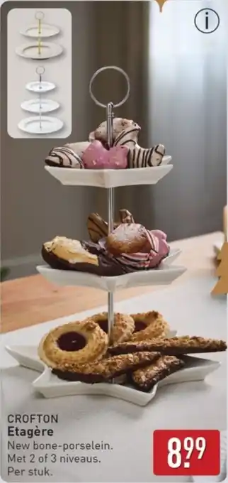 ALDI Crofton Etagère aanbieding