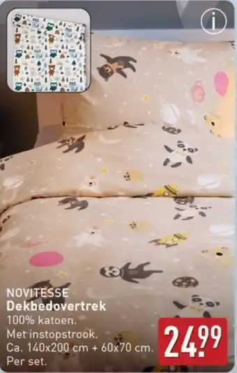 ALDI Novitesse Dekbedovertrek aanbieding