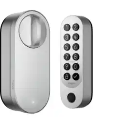 MediaMarkt Aqara Smart Lock U200 (silver) Slim Slot Zilver aanbieding