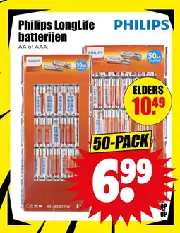Dirk Philips LongLife batterijen aanbieding