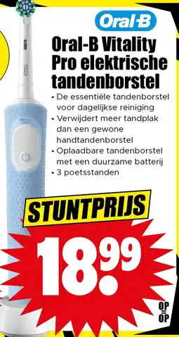 Dirk Oral-B Vitality Pro elektrische tandenborstel aanbieding