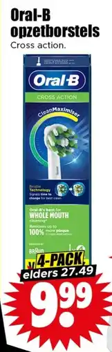Dirk Oral-B opzetborstels aanbieding