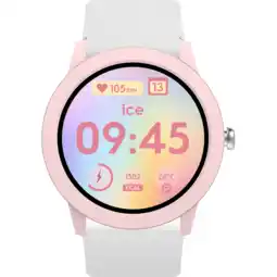 MediaMarkt Ice-watch Ice Smart Junior Rd 3.0 - 1.19 39mm Smartwatch Pink/white aanbieding