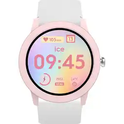 MediaMarkt Ice-watch Ice Smart Junior Rd 3.0 - 1.19 39mm Smartwatch Pink/white aanbieding
