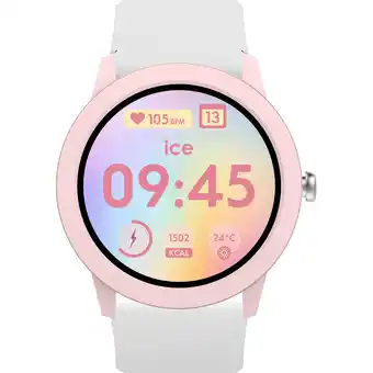 MediaMarkt Ice-watch Ice Smart Junior Rd 3.0 - 1.19 39mm Smartwatch Pink/white aanbieding