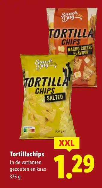 Lidl Tortillachips aanbieding