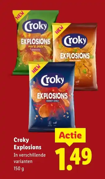 Lidl Croky Explosions aanbieding
