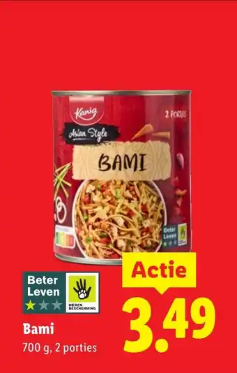 Lidl Bami aanbieding