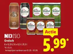 Lidl Grolsch aanbieding